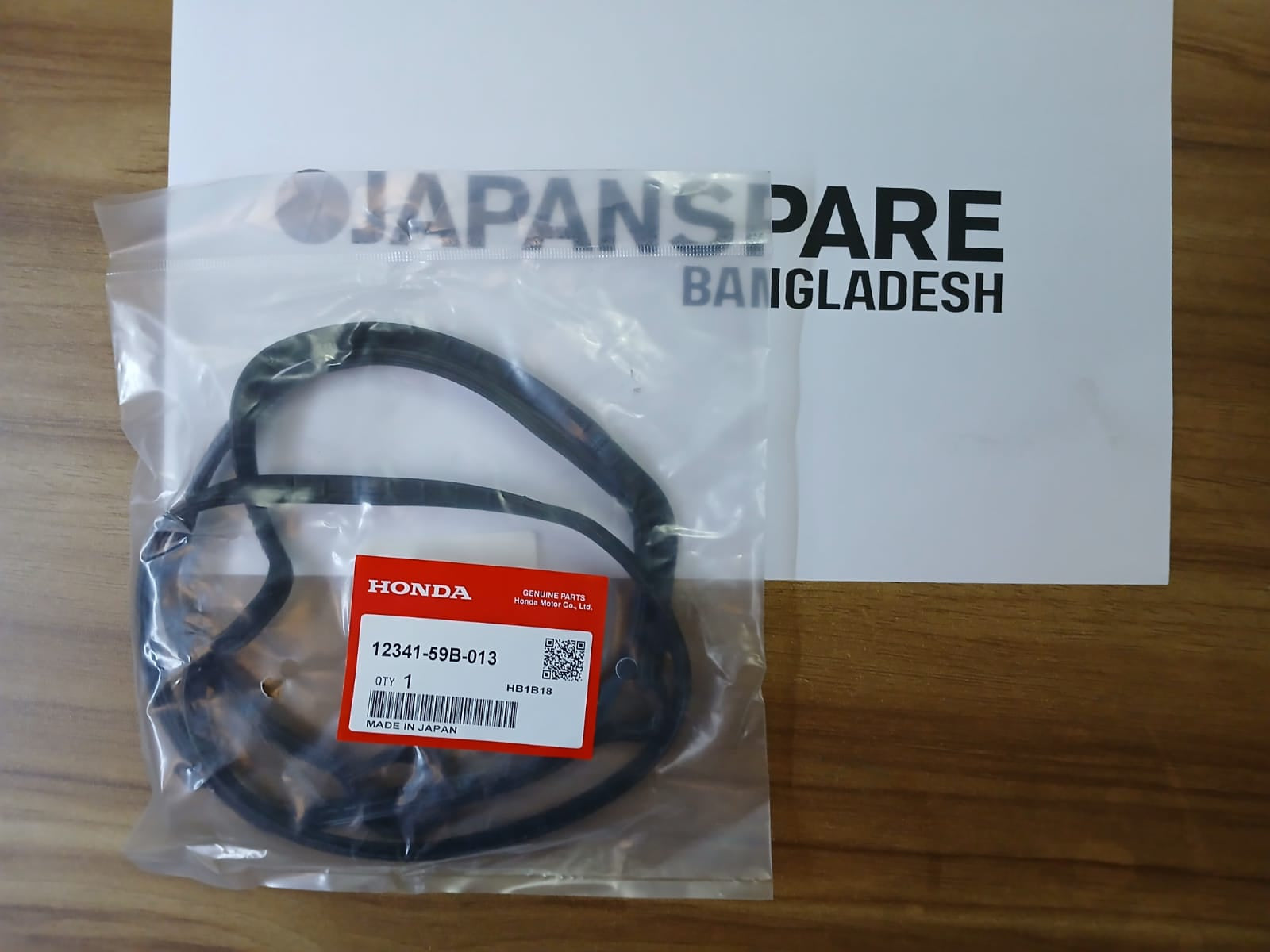 HONDA VALVE COVER GASKET (12341-59B-013)(CIVIC, CR-V, ACCORD, INTEGRA)